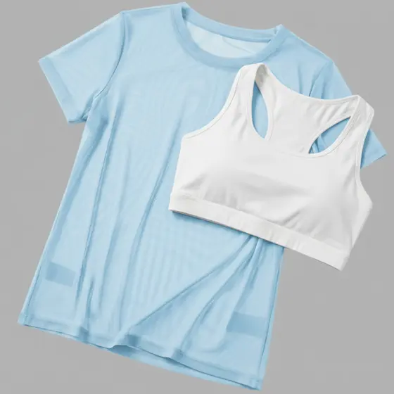 Blusa Feminina Plus Size Tule Vazadinha Para Academia Fitness Treino Soltinha Leve