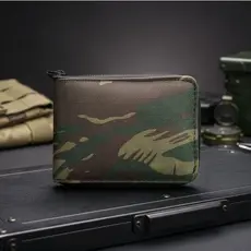 Carteira Masculina Militar Tática Compacta CNH RG Cartões Moedas - Envio Já!