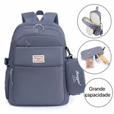 Mochila Feminina Escolar Universitária De Viagem Moda Casual Unissex
