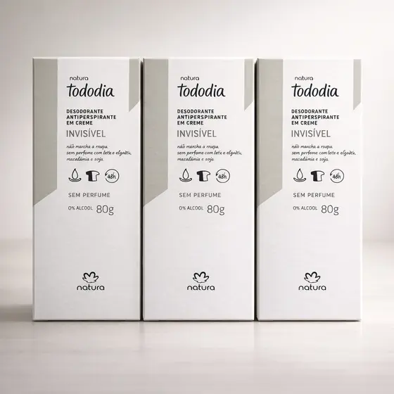 Desodorante Natura ou Avon, Roll-On ou Creme| Proteção 48h Antitranspirante Feminino Masculino