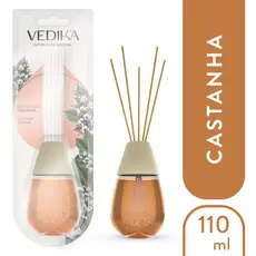 Difusor de Aromas Vedika Castanha – Sofisticação e Criatividade (110ml)