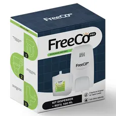 FreeCô Pro Bloqueador de Odores Sanitários Dispenser + Refil