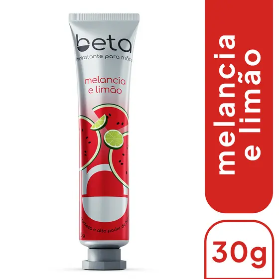 Creme Hidratante para Mãos Beta Melancia e Limão – Hidratação e Energia