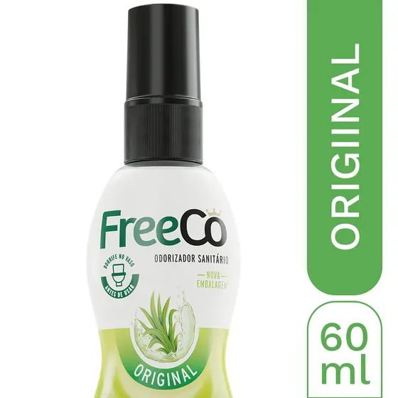 Bloqueador de Odores Sanitários FreeCô Original Capim-Limão – 60ml