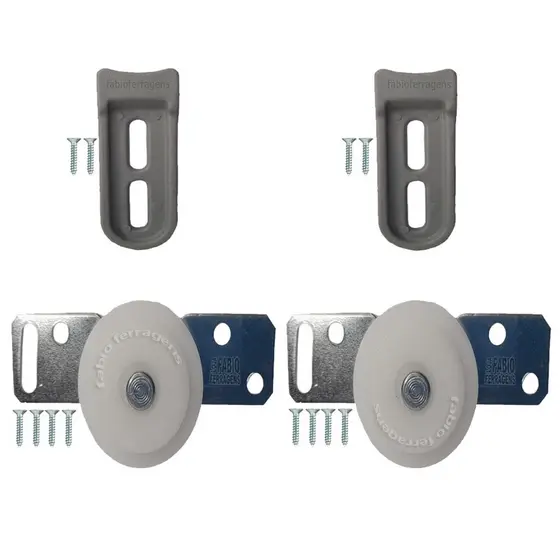 Sistema De Roldana Porta Correr Guarda Roupa F941242 (RETO)