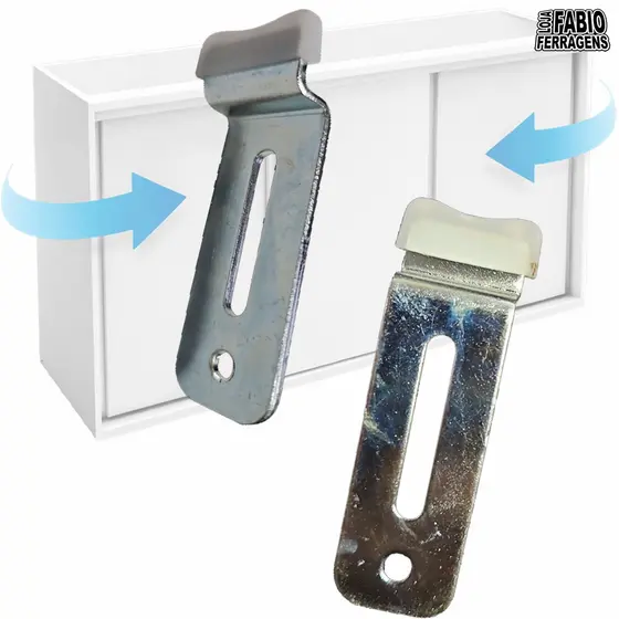 Guia De Metal Superior Para Guarda Roupas Porta de correr / Armário