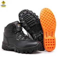 Bota Couro Para Trabalho 2066 Palmilha Gel C.A