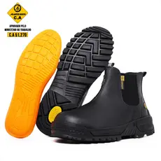 Coturno Bota Epi Segurança Com C.a Em Composite Anti Perfuro
