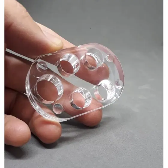 Porta Batoque Acrílico Micropigmentação Tattoo Maquiagem Definitiva
