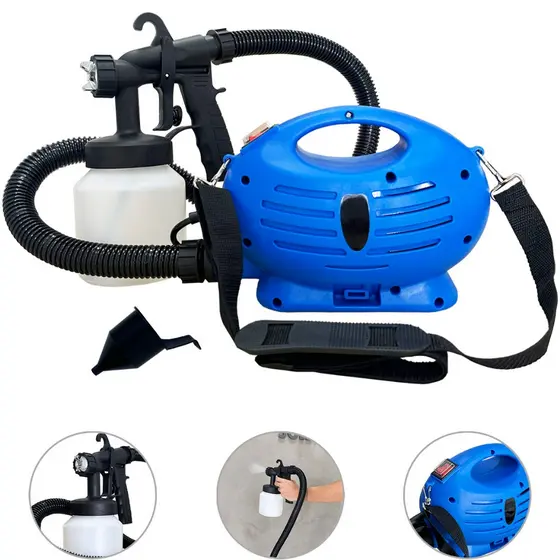 Pistola Elétrica Pulverizador de Tinta 650W Bico de Aço Paint Zoom WWSoldas