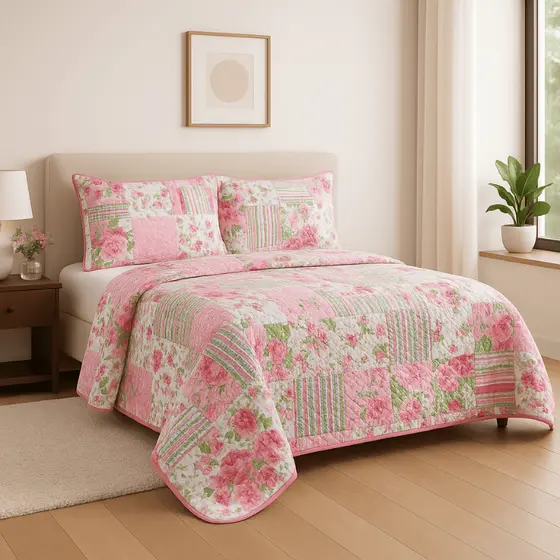 Cobre Leito Casal Dupla face 3 Peças Queen Matelado Exclusivo