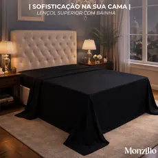 LENÇOL SUPERIOR  | Solteiro Padrão Queen King |  Avulso |  Sem Elástico |  Bainha |  400 Fios