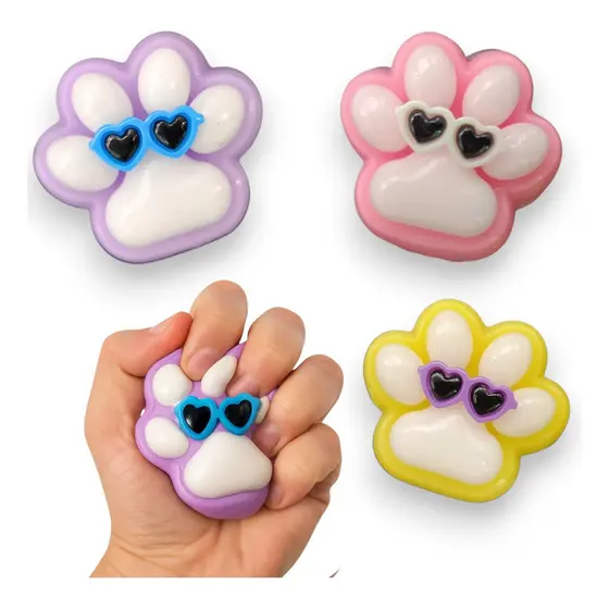 Taba Squishy Alívio Estresse Apertar Anti-stress Kawaii Tiktok Patinha Squishi Squeeze Sensorial