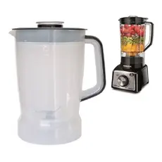 Copo Liquidificador Mondial Turbo Inox L1200 L-1000w Preto Translucido Reforçado