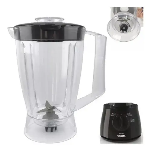 Copo serve para Walita Philips Multiprocessador RI 7625/RI7630 Mondial Funkchen Premium Cristal
