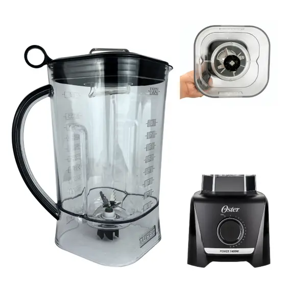 Copo De Liquidificador Oster Power 1400 Oliq610 Original