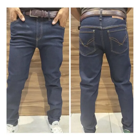 Calca Jeans Masculina C/ Elastano - Revenda Kit com 10 Pecas