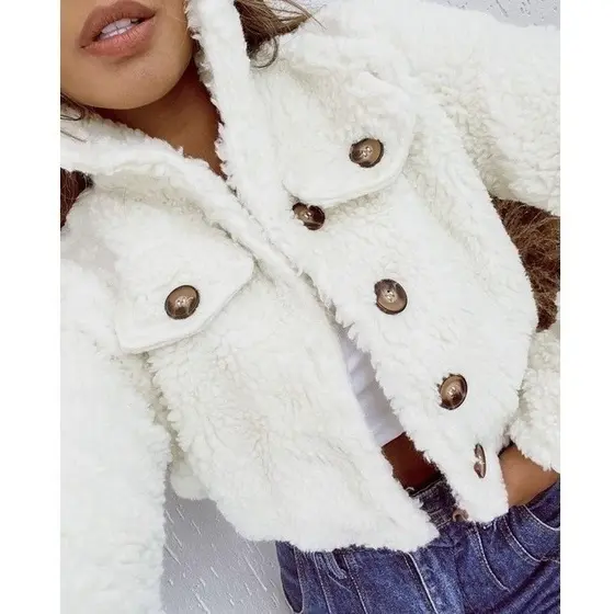 Blusa de Frio Feminina Bomber de Pelúcia Inverno Premium