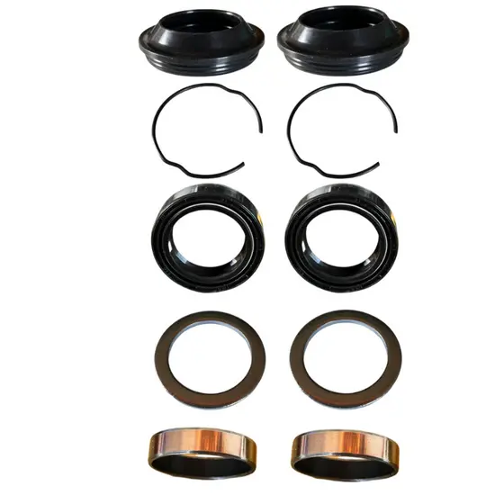 Bucha Guia Deslizante Bros Fan Titan 150 Inferior + Retentor + Guarda Pó Kit completo