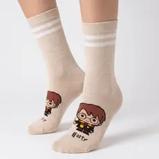 Meia Infantil Menino Harry Potter Personagem Cano Médio Divertida Unissex Geek