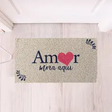 Capacho para Entrada de Casa Tapete Porta Emborrachado Antiderrapante