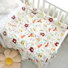 Manta Cueiro Swaddle Bambu de Bebê Musselina Grande 1,15x1,00m