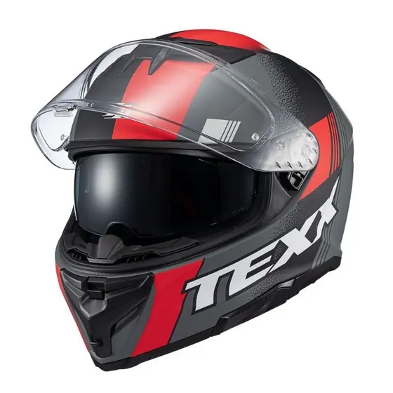 CAPACETE TEXX KAIMAN TRACK COM VISEIRA INTERNA 56cm