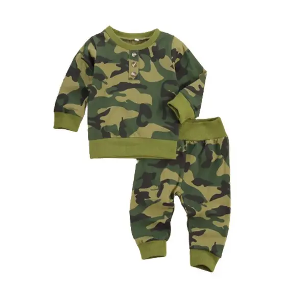 Conjunto Camuflado Bebe Menino