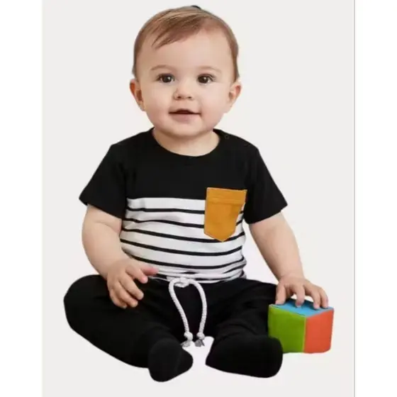 Conjunto Bebe Listrado