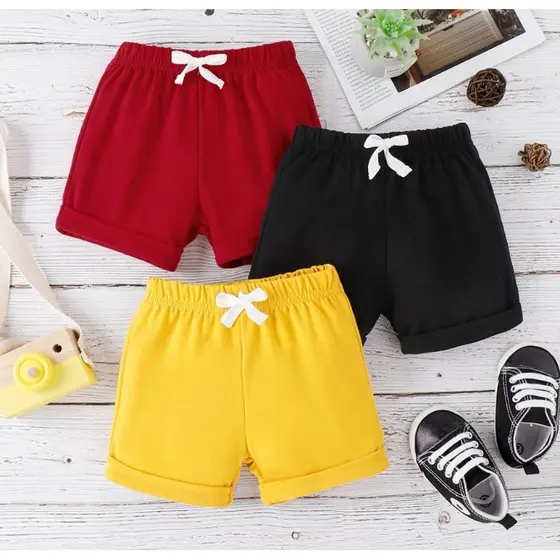 kit Bermuda Bebês Infantil Moletinho