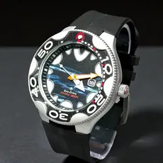 [ORC]Relógio Masculino  Analógico, Pulseira de Borracha, Resistente à Água