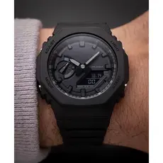 [HP01] Relógio Masculino Digital Analógico Esportivo Preto LED Cronômetro Alarme Resistente Água