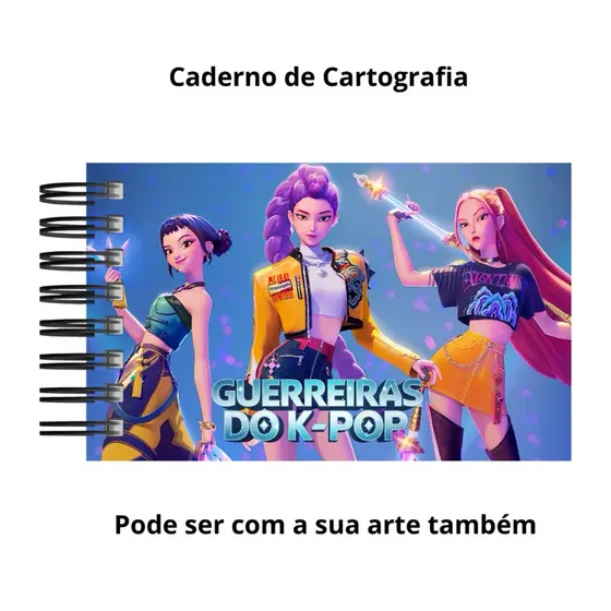 Caderno de Cartografia/Desenho - capa dura - folhas brancas