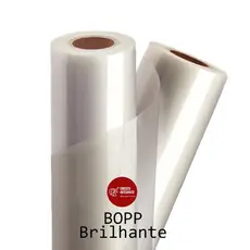 Bopp Brilho Laminação a Quente 10 metros x 22cm Oferta