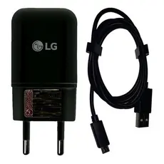 Carregador Turbo Cabo Usb P/ LG K4 K8 K10 K11 K40s K12 K22 LG Prime K10 Power Turbo Power K11+ K12 Plus LG Q6+ Micro Usb