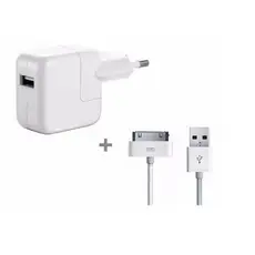 Carregador e Cabo Usb Para iPad 1 A1219 A1337 iPad 2 A1395 A1396 A1397 iPad 3 A1430 A1416 A1403  iPhone 3gs iPhone 4