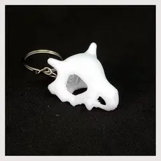 Chaveiro cranio do Pokémon Cubone 3D
