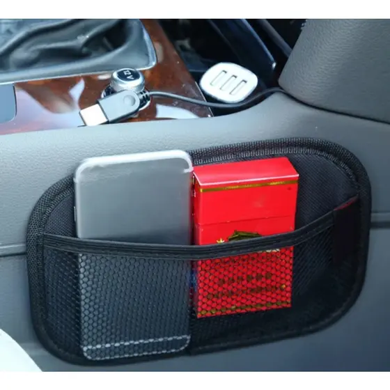 Bolso Suporte Organizador Para Carro, Porta Objetos, Treco, Celular, Chaves, Documentos Multiuso Universal