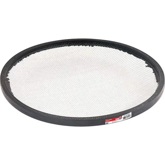 Peneira Circular 55cm Aro Plastico Tela De Arame Galvanizado Para Arroz Feijao Cafe Limpeza Graos