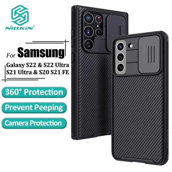 Capa NILLKIN CamShield Para Samsung S25 Ultra S24/S23/S22 S25 FE De Proteção Câmera
