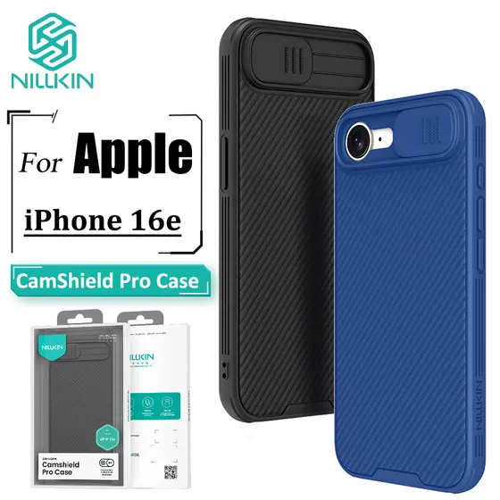 Nillkin Para iPhone 16e/17e Caso CamShield Pro Camera Slider Protection Capa Traseira À Prova De Choque