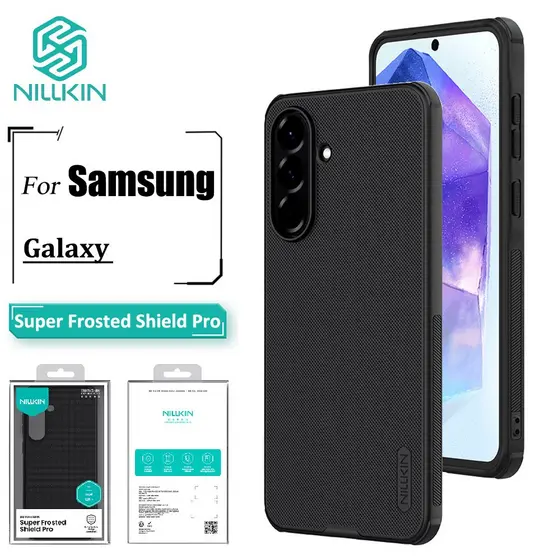 Nillkin Para Samsung Galaxy A57/A37/A17/A56/A36/A16 Caso Super Fosco Escudo Pro Anti Impressão Digital À Prova De Choque