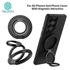 Suporte De Anel Magnético NILLKIN Telefone Samsung Adequado Para iPhone E Outros Suportes De Mesa Multiângulo Celular