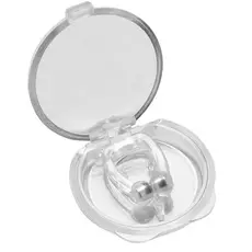 Clipe Nasal Anti Ronco Magnético Dilatador Nasal Silicone Anti Apneia Respiração Sono | COM ESTOJO