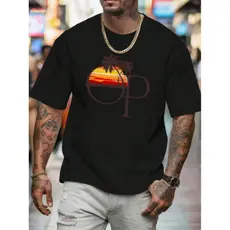 Camiseta Masculina Estampa Verão OP Camisa 100% Algodão Malha Premium
