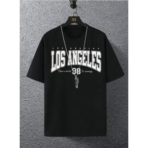 Camiseta Infantil Los angeles 98 Camisa para Menino Estampada 100% algodão