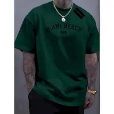 Camiseta masculina Estampada Miami Beach