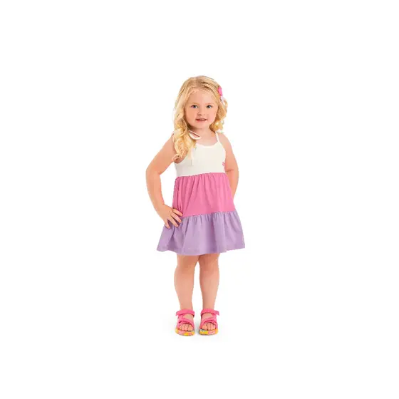 Vestido Roupa Infantil Três Marias P, M, G, 1, 2 e 3.