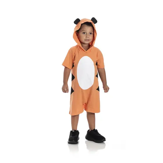 Conjunto Roupa Bebe Infantil Macaquinho Verão Jacaré Fantasia Menino