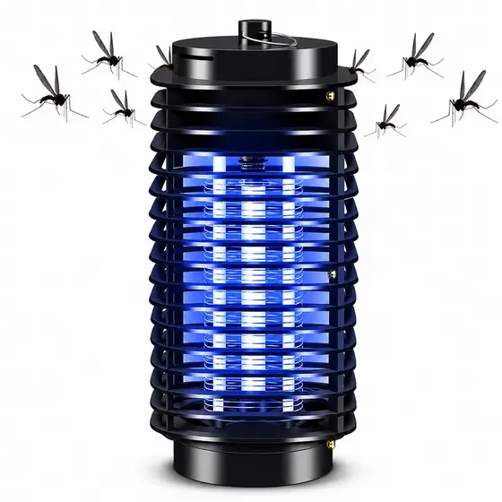 Assassino de Insetos Repelente Elétrico UV Ultravioleta para Mosquitos e Pragas